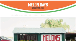 Desktop Screenshot of melon-days.com